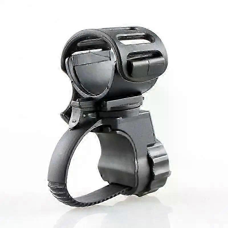 1Pcs Bicycle Lights MTB Rotation Bracket Cycling Flashlight Stand Bicycle Pump Holder Lamp LED Torch 360 Degree Rotation Bracket