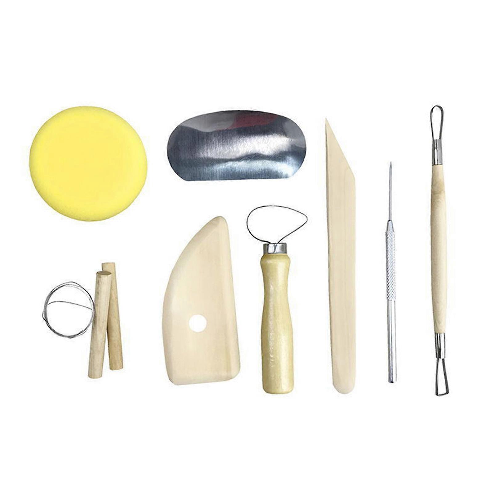 13pcs Pottery and Clay Sculpting Tools Kit, Ideal for Beginners and Professionals. Perfect Gift for Students and Hobbyists.
