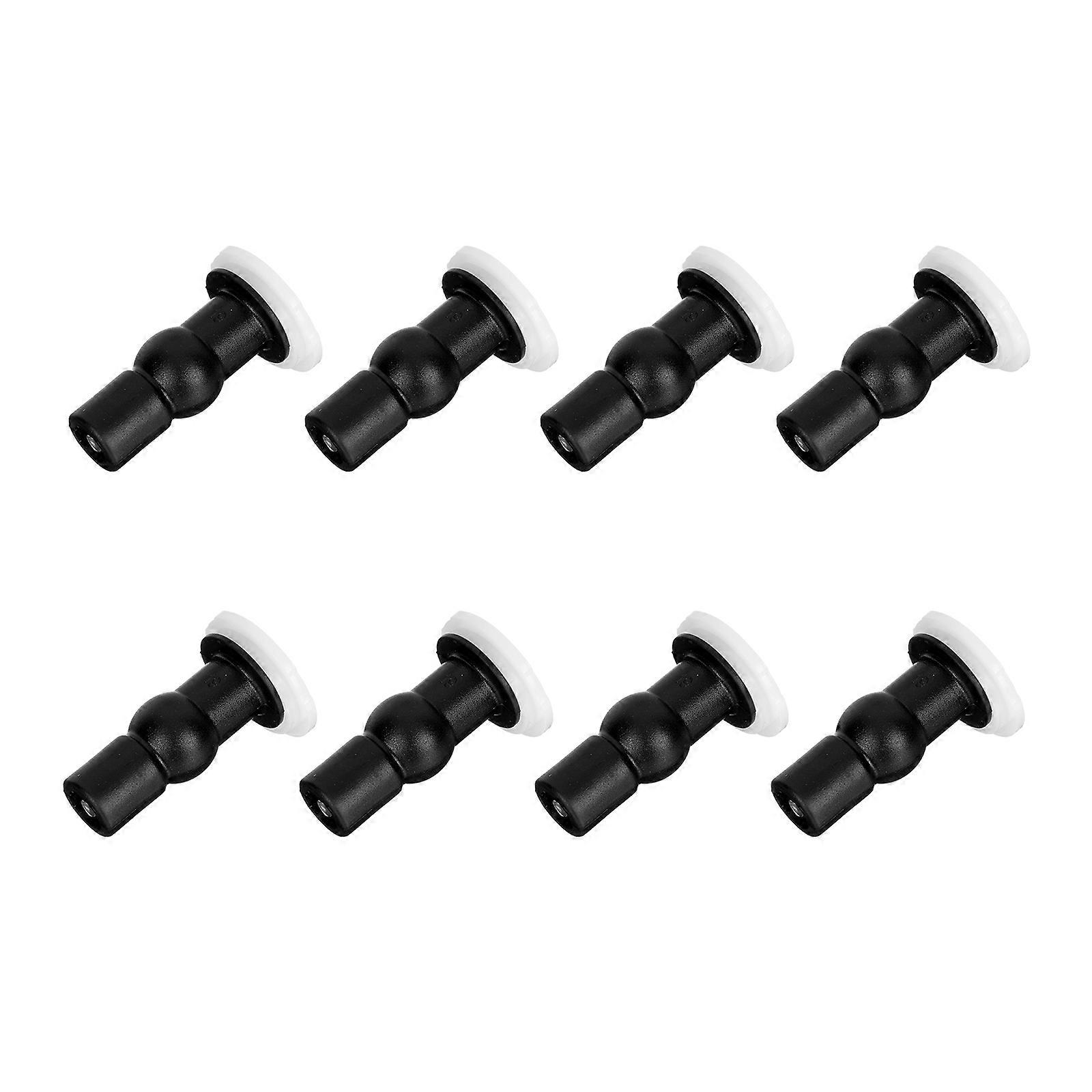 8pcs Toilet Seat Fixing Screws Kit with Durable ABS and Rubber Expansion Bolts for Stable Mounting and Easy Installation