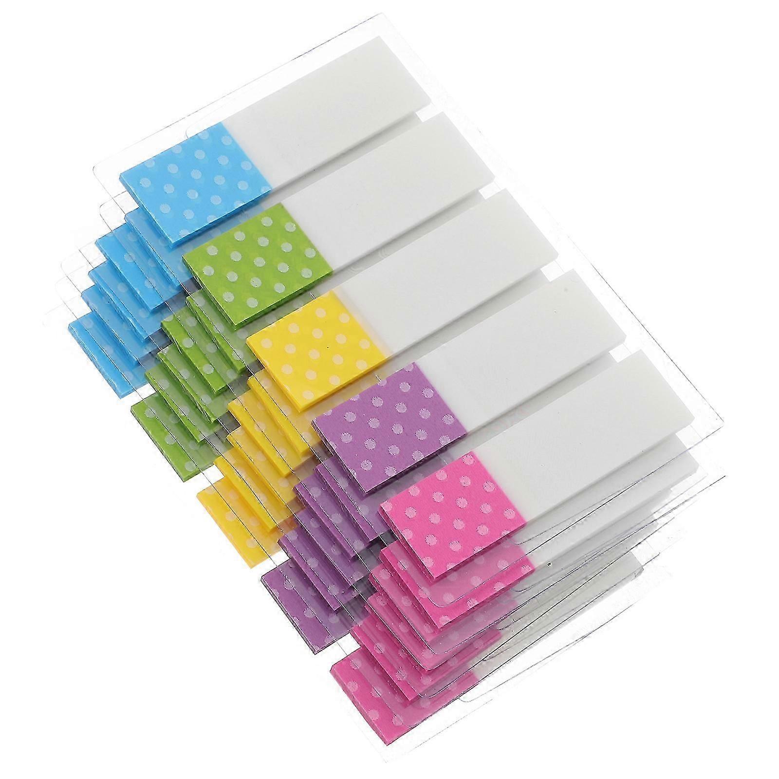 6 Packs of Sticky Annotation Pad Sticky Page Tags Paper Page Marker Guiding Tabs