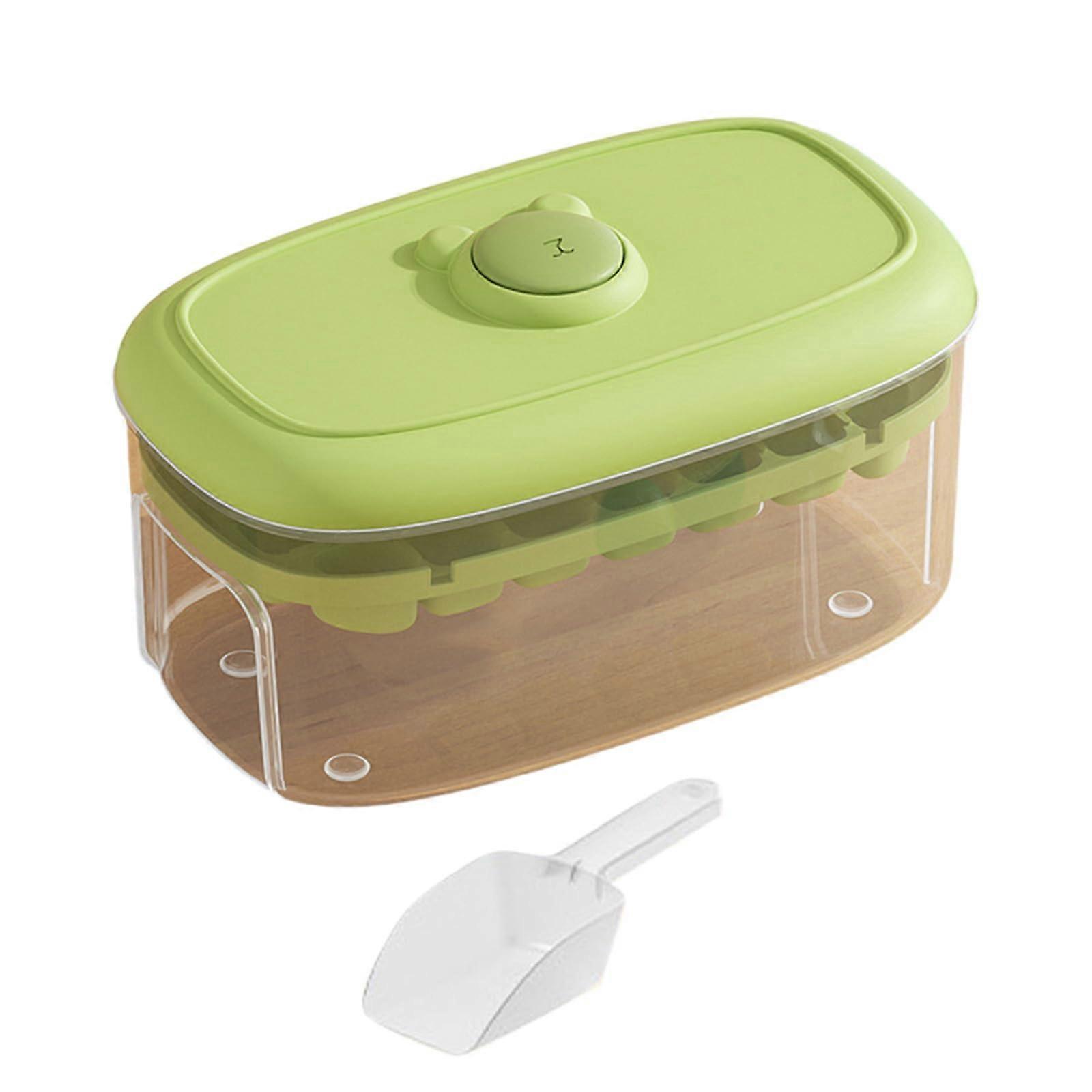 Tablet set for 28 or 56 dice, cocktails, coffee, freezer, storage container with presslock lid, kitchen tool Ref: 4816