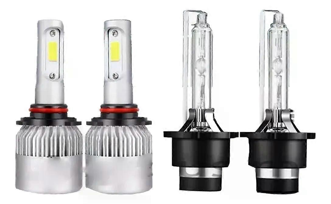 9005 D2s Kit De Focos Led Para Mazda 3 6 Cx7 Cx9 Blanco