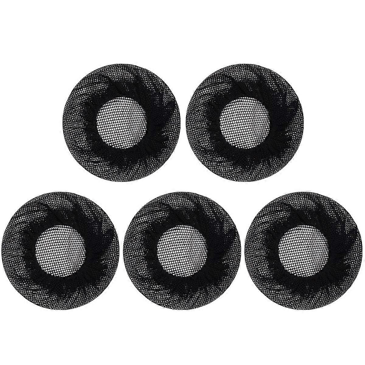 Satin Cover Bun Sets,Comfortable Hairnets for Performance,Modern Design