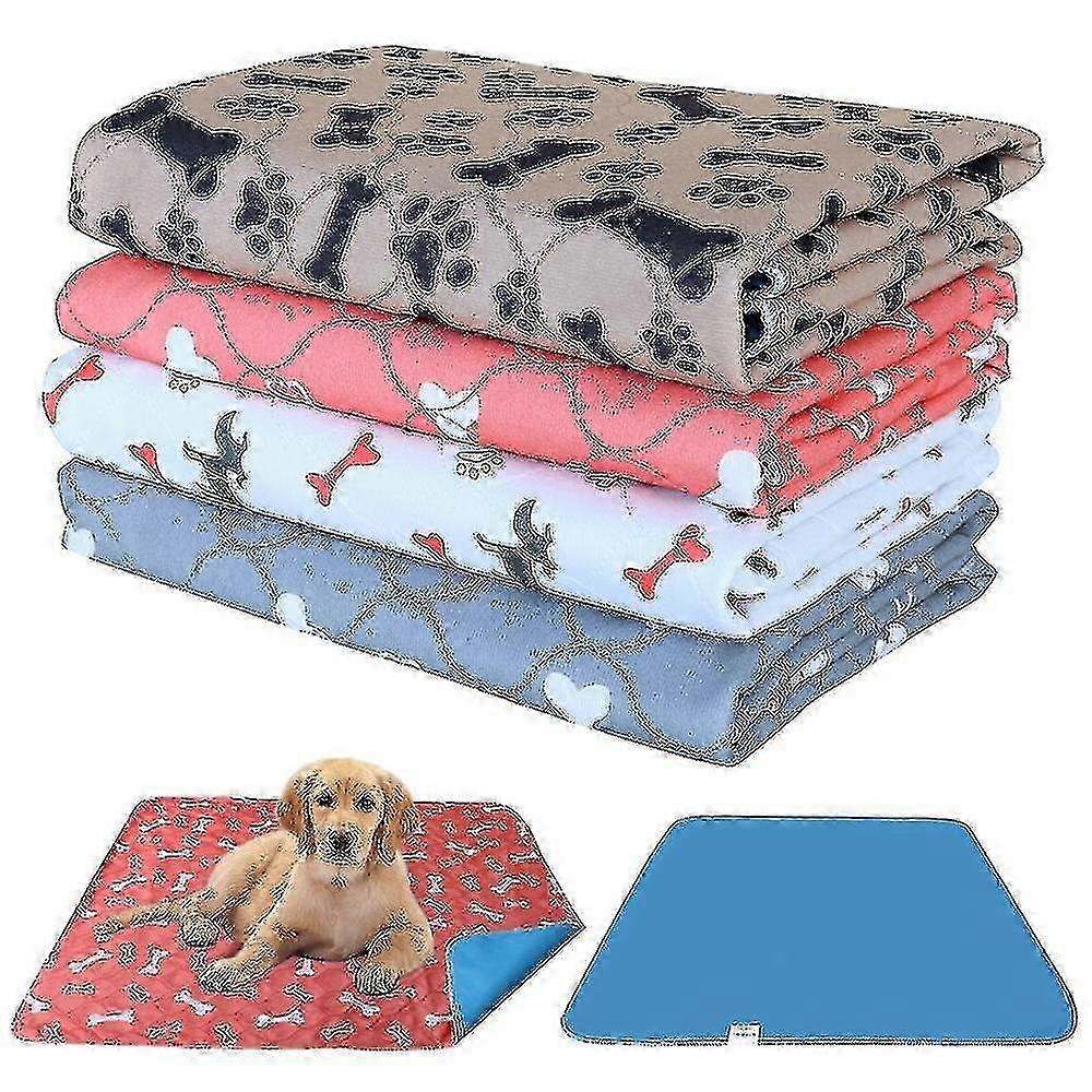 Washable Reusable Pet Urine Pad for Dogs and Cats, 3 Layer Absorbent Diaper Mat