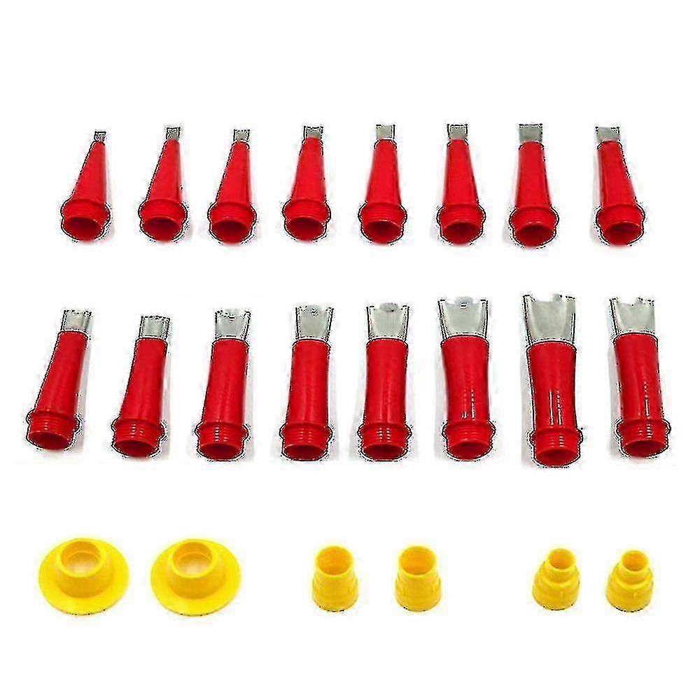 22pcs Caulk Nozzle Applicator Finisher Glue Tool for Kitchen and Bathroom