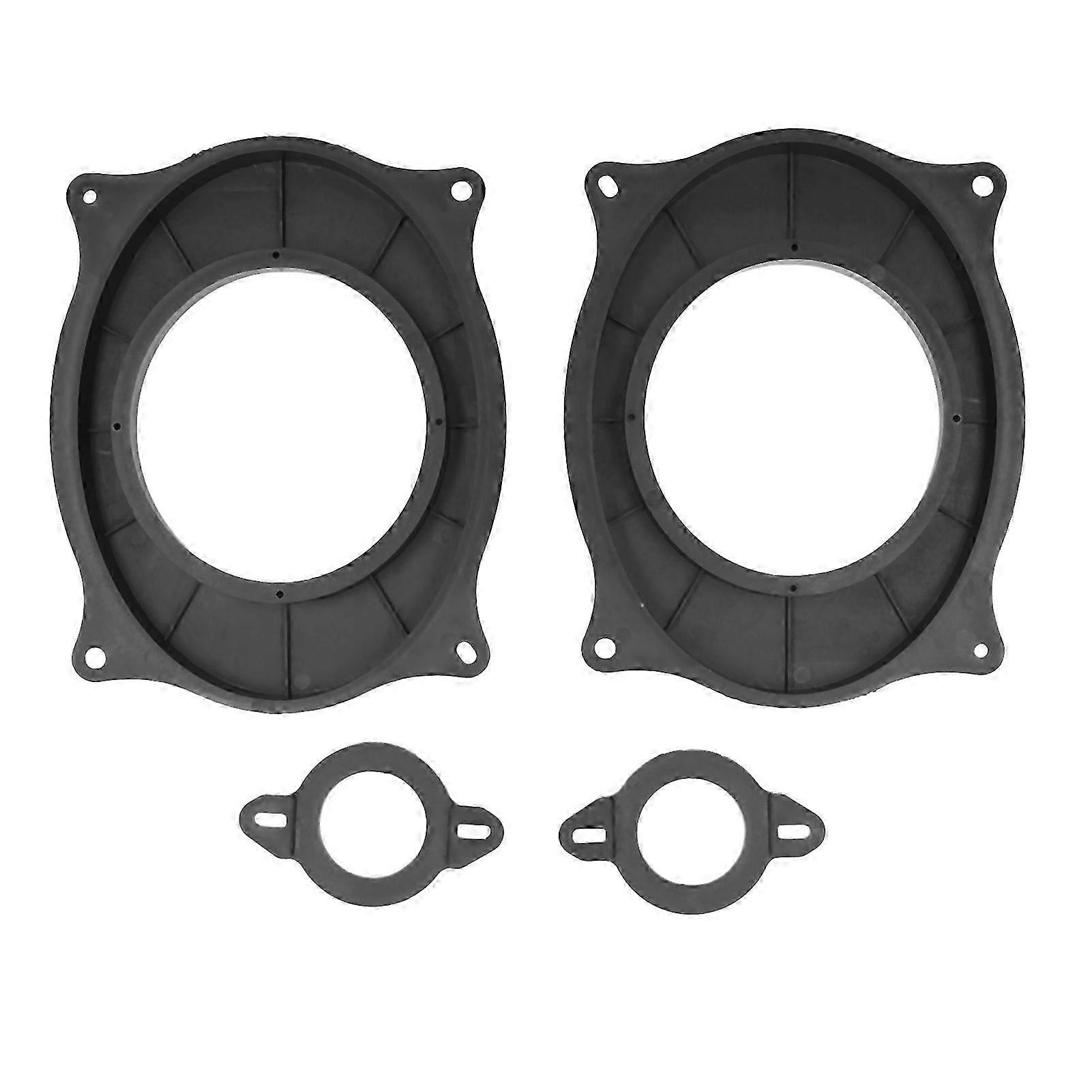 4PCS Car Audio Stereo Speaker Adapter Mounting Bracket Rings for Compatible Models 12-16