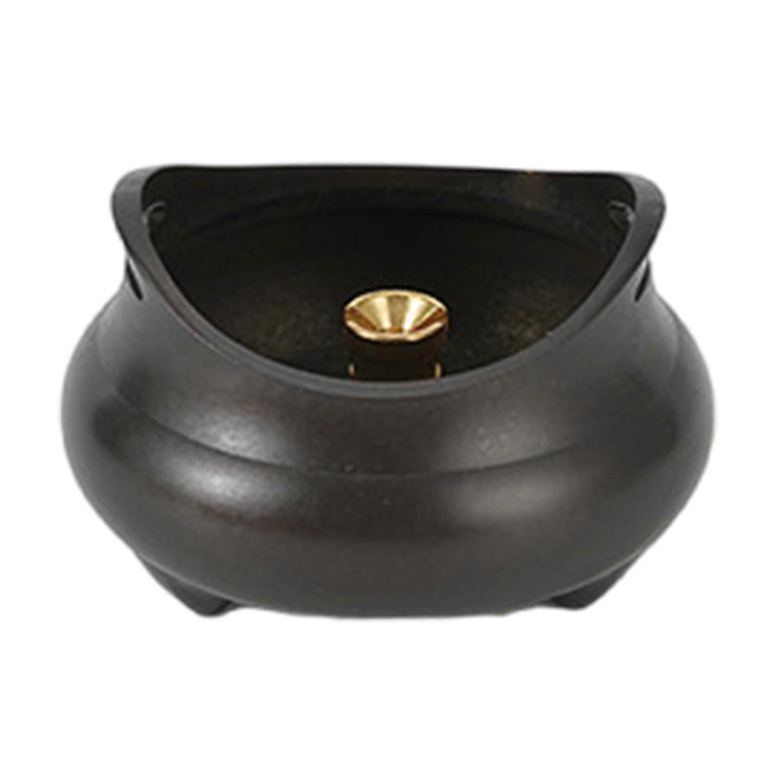 Decorative Chinese Bronze Burning Stand Three Legged Holder for Desk Display Multiple Function