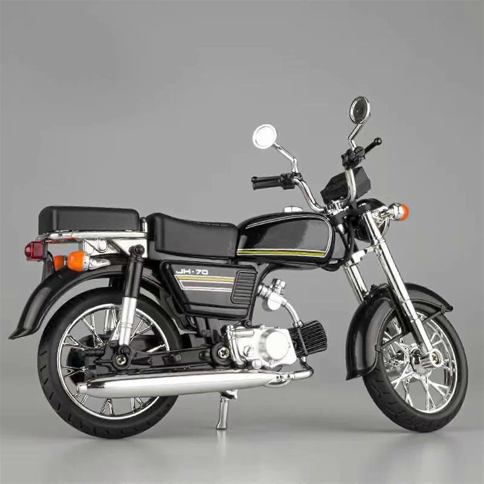 1:10 Scale Model of HONDA JiaLing JH70 Motorcycle Metal Collectible Simulation DieCast Model with Foam Box Gift Packaging
