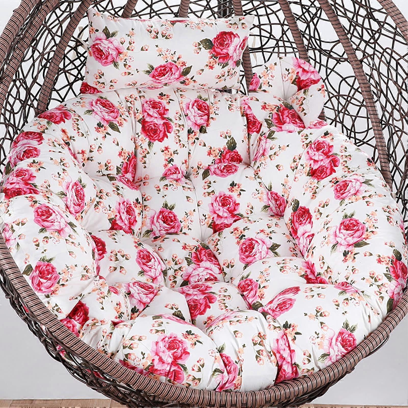 Replacement seat cushion for hammock chair, soft and thick, 120 cm, color: F