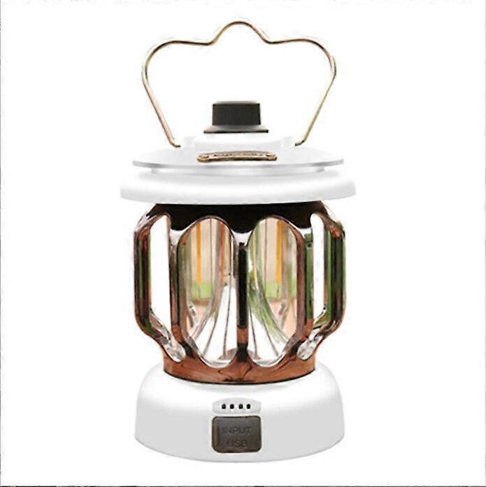 Rechargeable LED Lantern, Retro Outdoor Lantern