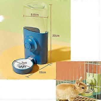 1 STÜCKE (Jingyilan) automatischer Haustier-Trinkbrunnen, Kaninchen-Trinkbrunnen, hängender Trinkbrunnen 600ML, geeignet für