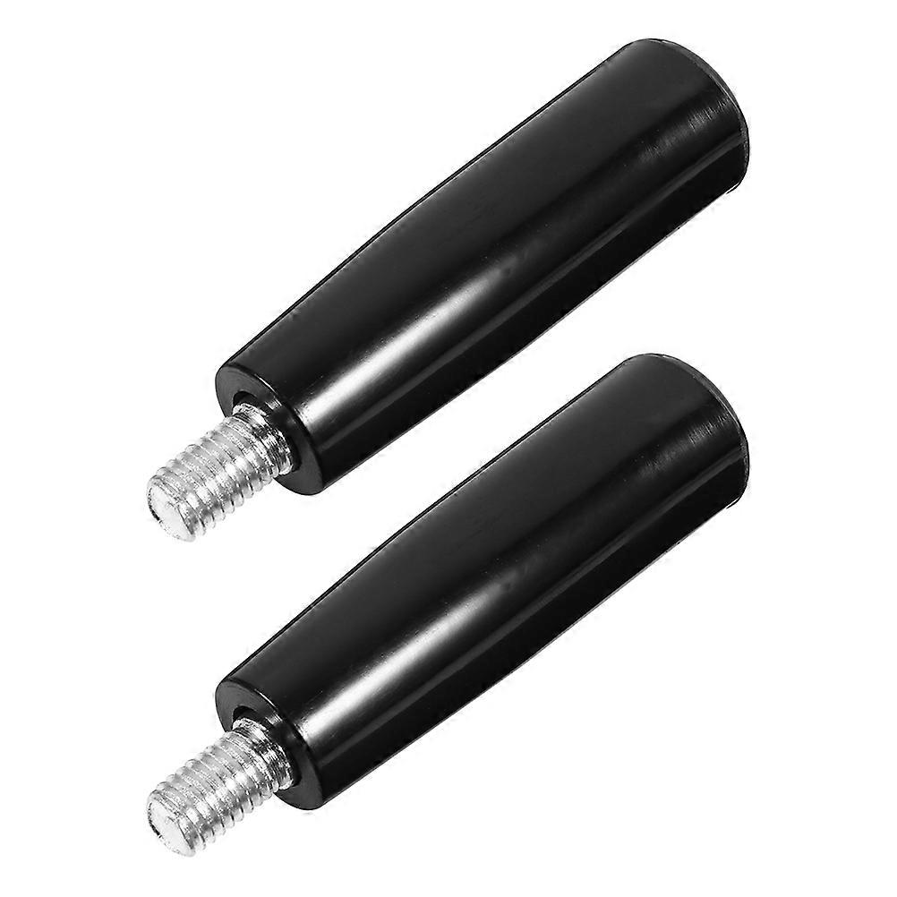 2pcs Machine Tool Handwheel Rotation Handles for Lathe, Milling, and Grinding Machines – Black