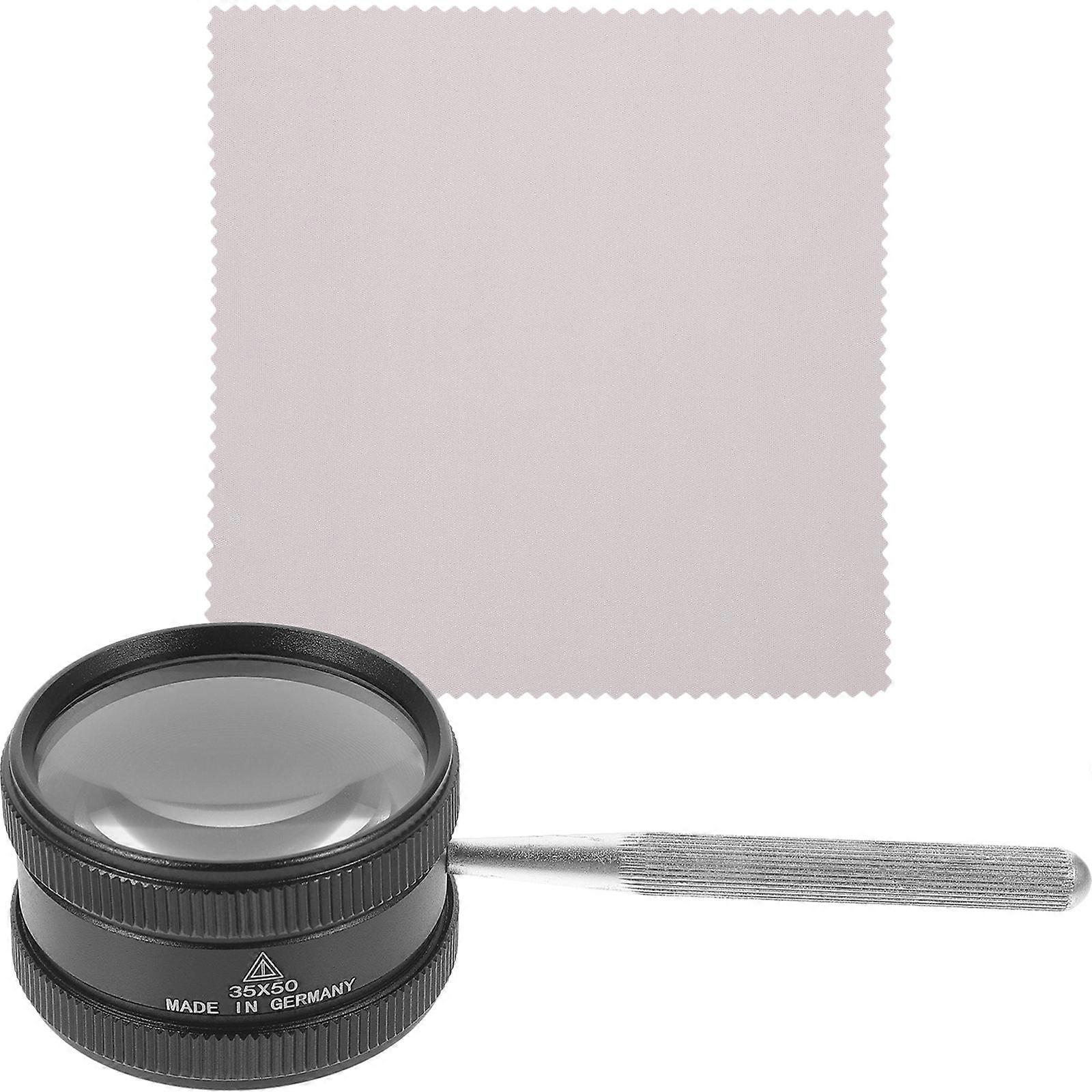 Portable Magnifier Loop Magnifying Glass Cylinder Shape For Craft Making Jewelry Appraisal 1 Set