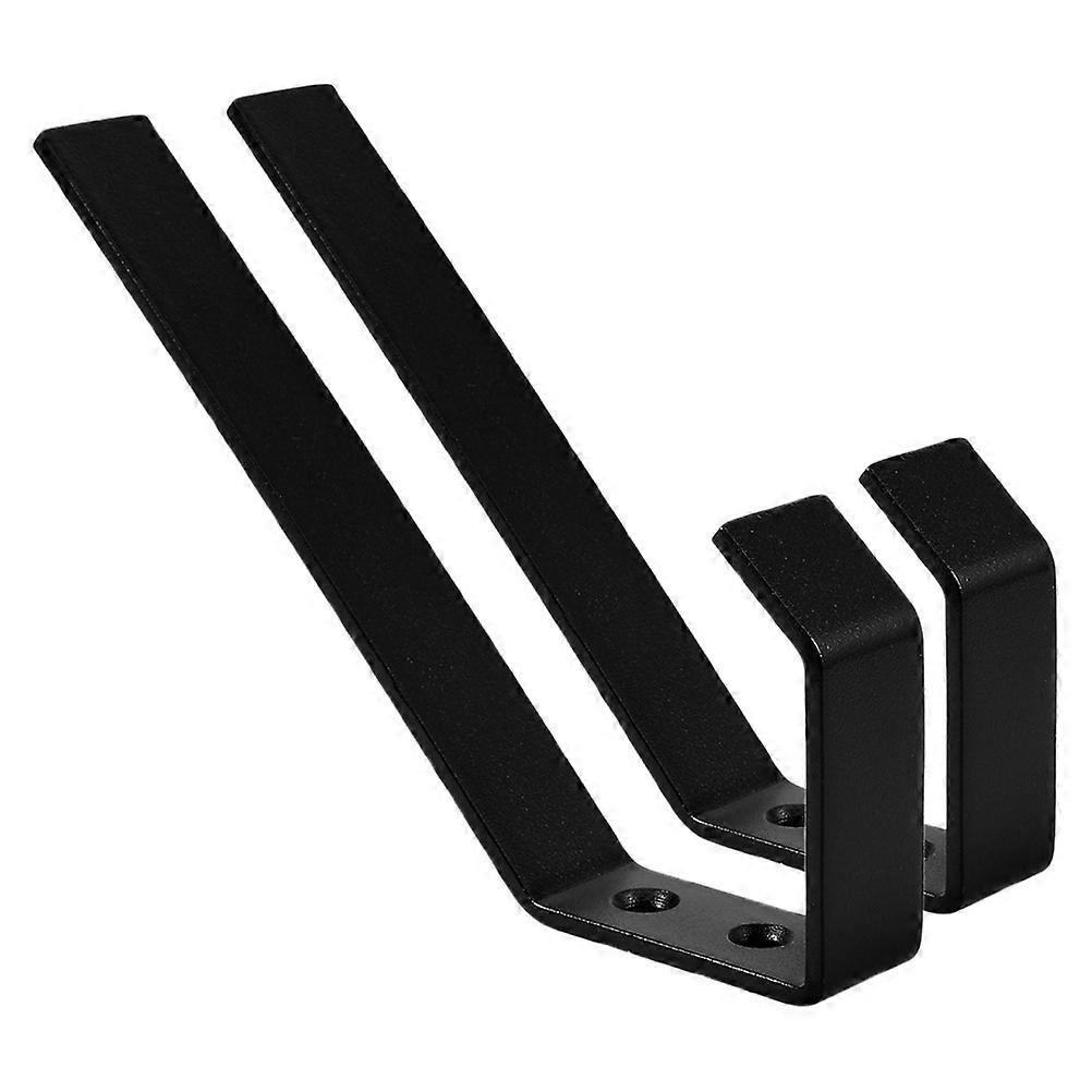 Motorcycle Holder Wall Mounted Rack 2pcs Stainless Steel Organizer for Clothes Space Saving Design Safety Hooks Secure Storage
