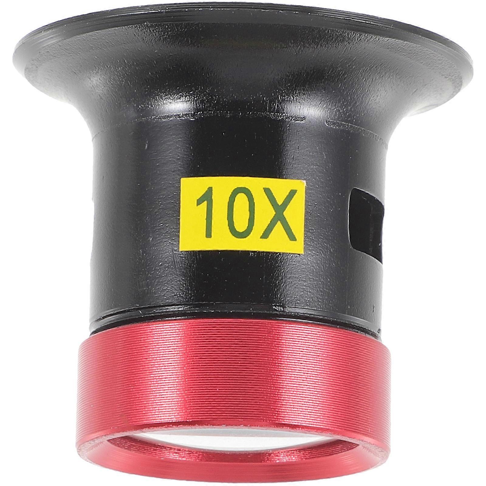 Clock Repair Tools Magnifying Glass Loupe Jewelry Inspection Metal Material Round Shape Headband Design 1Pcs