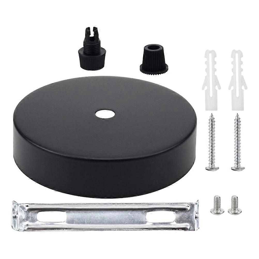 Pendant Lamp Base Ceiling Light Canopy Kit Round Shape Diy Lighting Fixture 1 Set