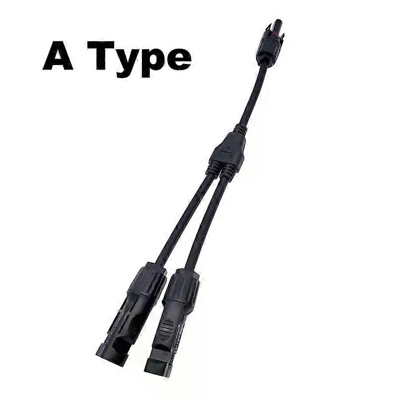 Solar connector photovoltaic Panel Adaptor Y branch plug 1 to 2 Parallel connection of battery plate assembly