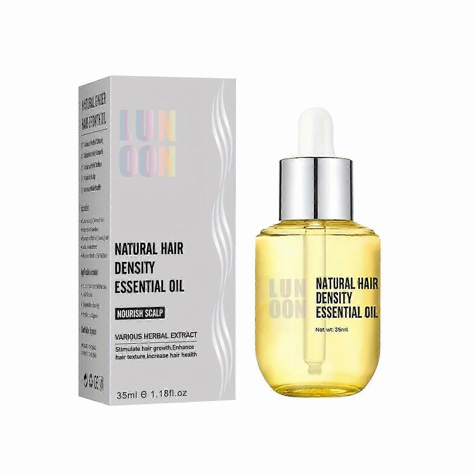 育毛美容液抗脱毛毛美容液ジンジャー再成長ヘアオイルは、禿げる、細い髪、速い成長、私のための毛包の強い髪を修復します