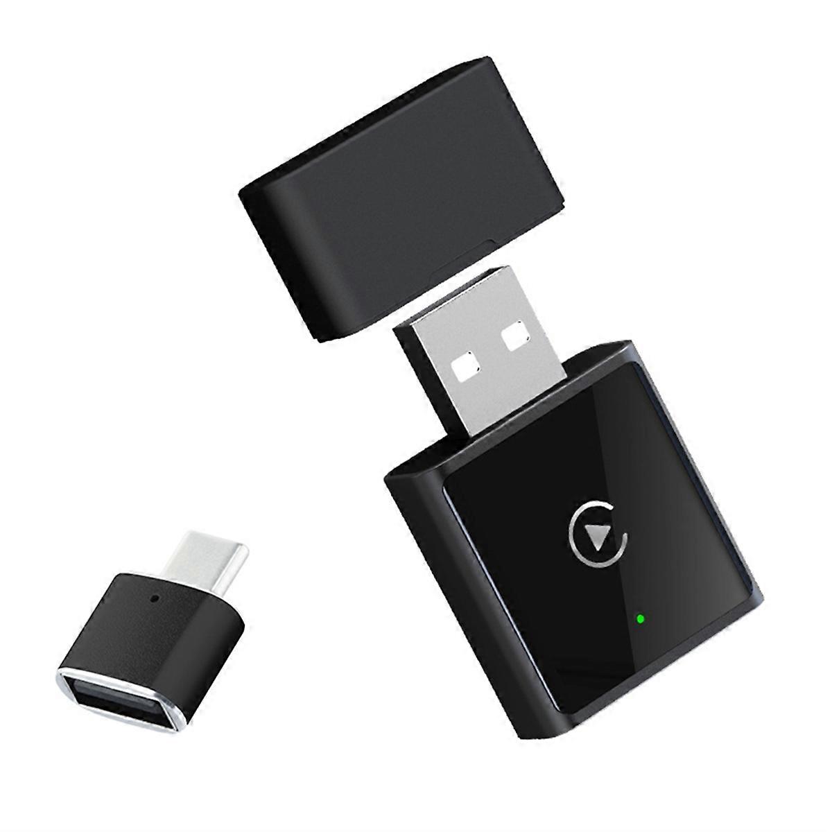 2in1 Wireless for Android Auto Adapter Wireless CarPlay Dongle