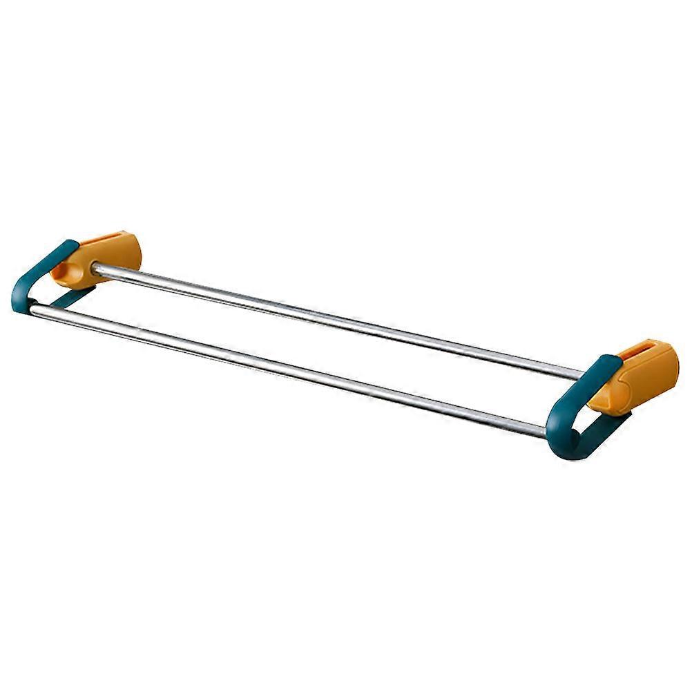 Bathroom Towel Mounted Storage Shelf Extendable Air Circulation Drying Towels 1Pc