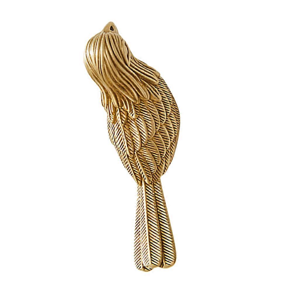 Bird Shaped Cabinet Knob, Elegant Brass Drawer Handle for Furniture, Versatile Dresser Pull, Smooth Grip Design, Decorative and Functional Hardware