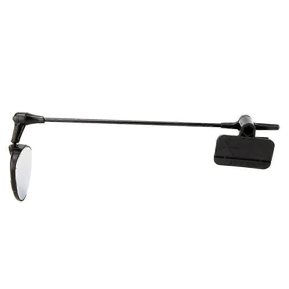 ABS Universal Adjustable Bike Bicycle Cycling Riding Mirror Helmet Rearview Rear View GlassesYMQX)