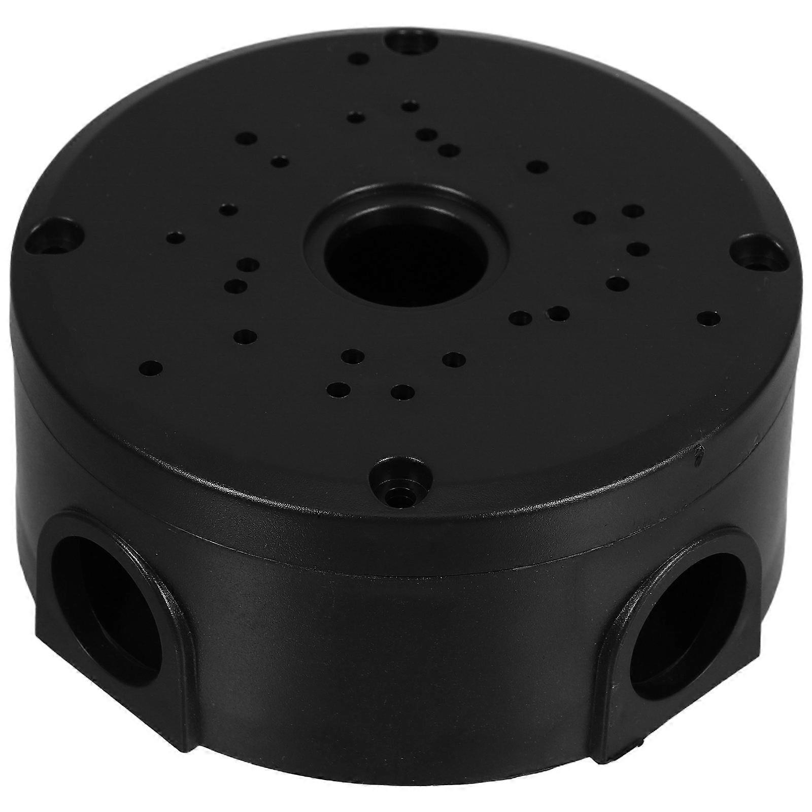 Stylish Electrical Enclosure Camera Cover, Round Junction Box Base for Ceiling and Wall Installations, Power Cable Hiding Solution for Homes and