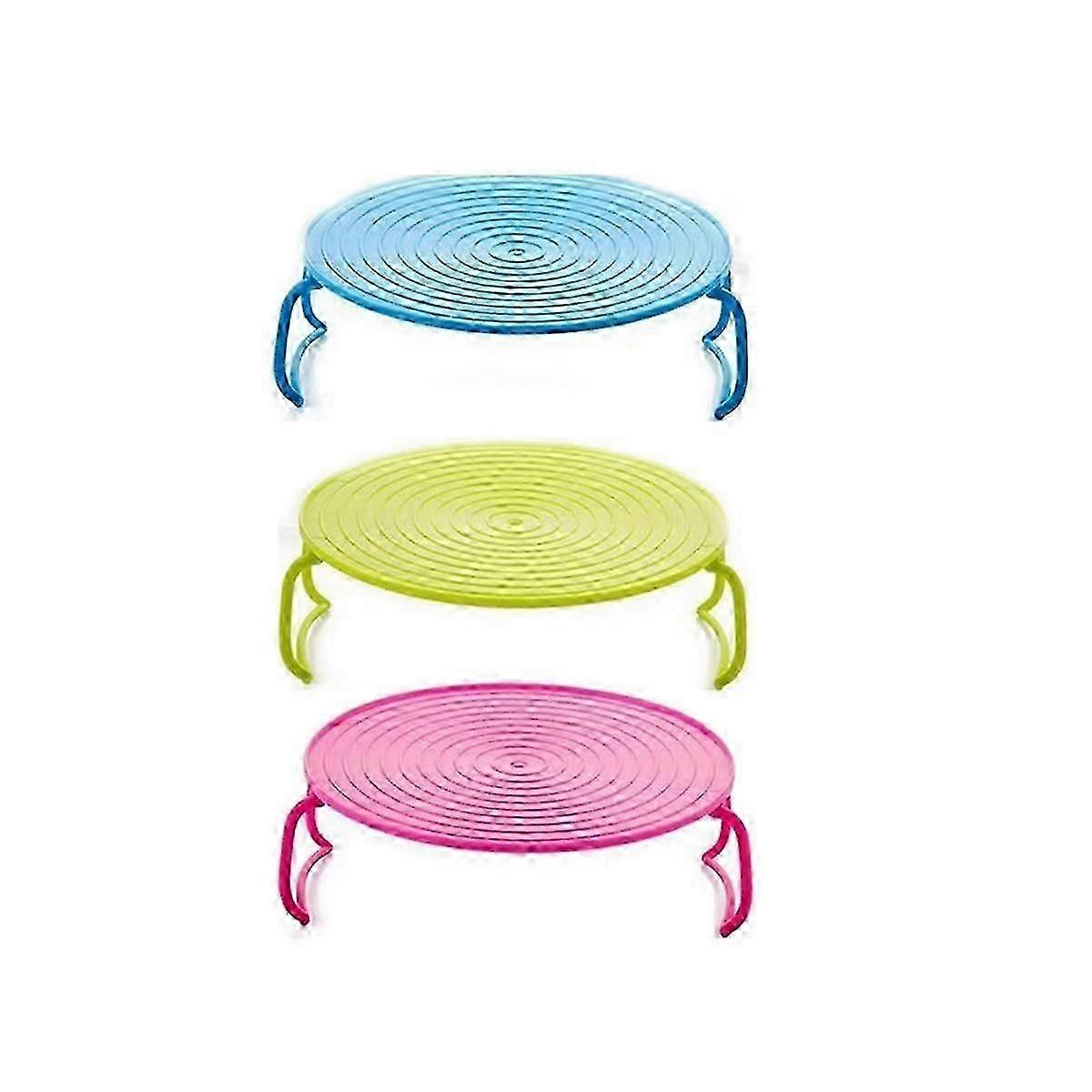 6PCS Microwave Tray,Microwave Folding Tray with Handles,Microwave Heating Layered Tray with Foldabl js