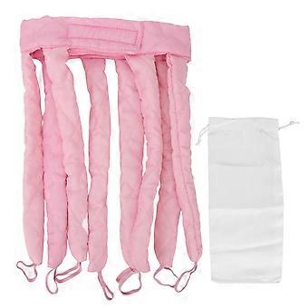 Haste de ondulação Heatless Esponja Macia Dormir Cabeça Desgaste Curling Rod Ferramenta de Cabeleireiro com Saco de Armazenamento YMMR)