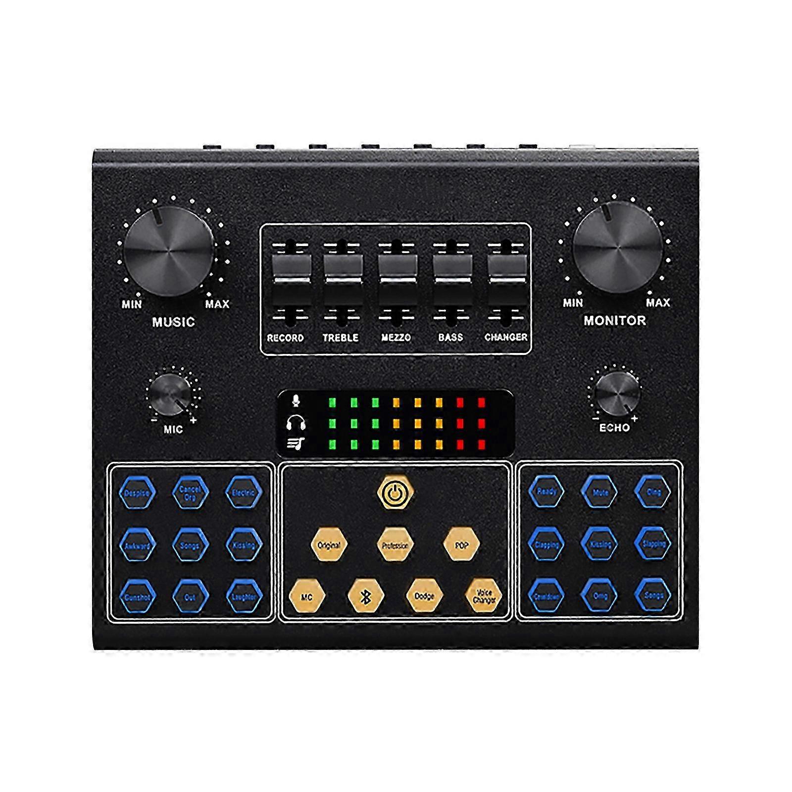 External Multi-function Sound Card Bluetooth-compatible Sound Board Live Kits SZRH A-G 1518