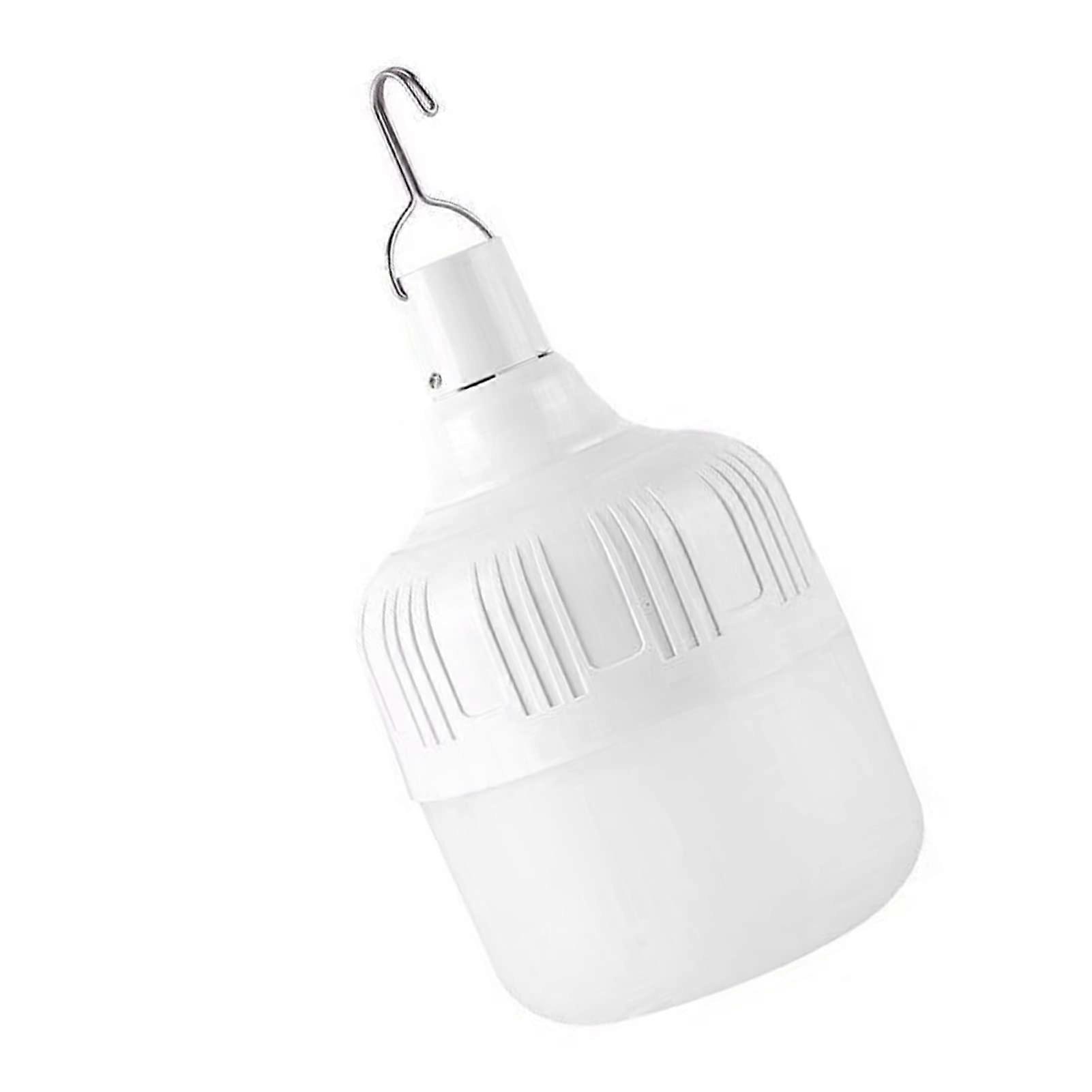 LED Emergency Lamp White Rechargeable Uniform Light for Night Market, Constant Current, Portable Design, 1000mAh Battery