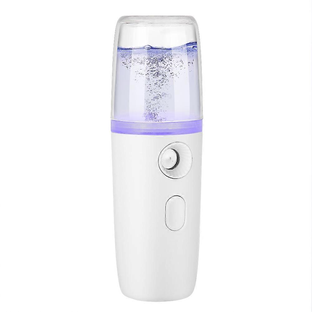 Nano Mist Sprayer Handy Atomization Machine Face Moisturizing Hydration Refreshing White