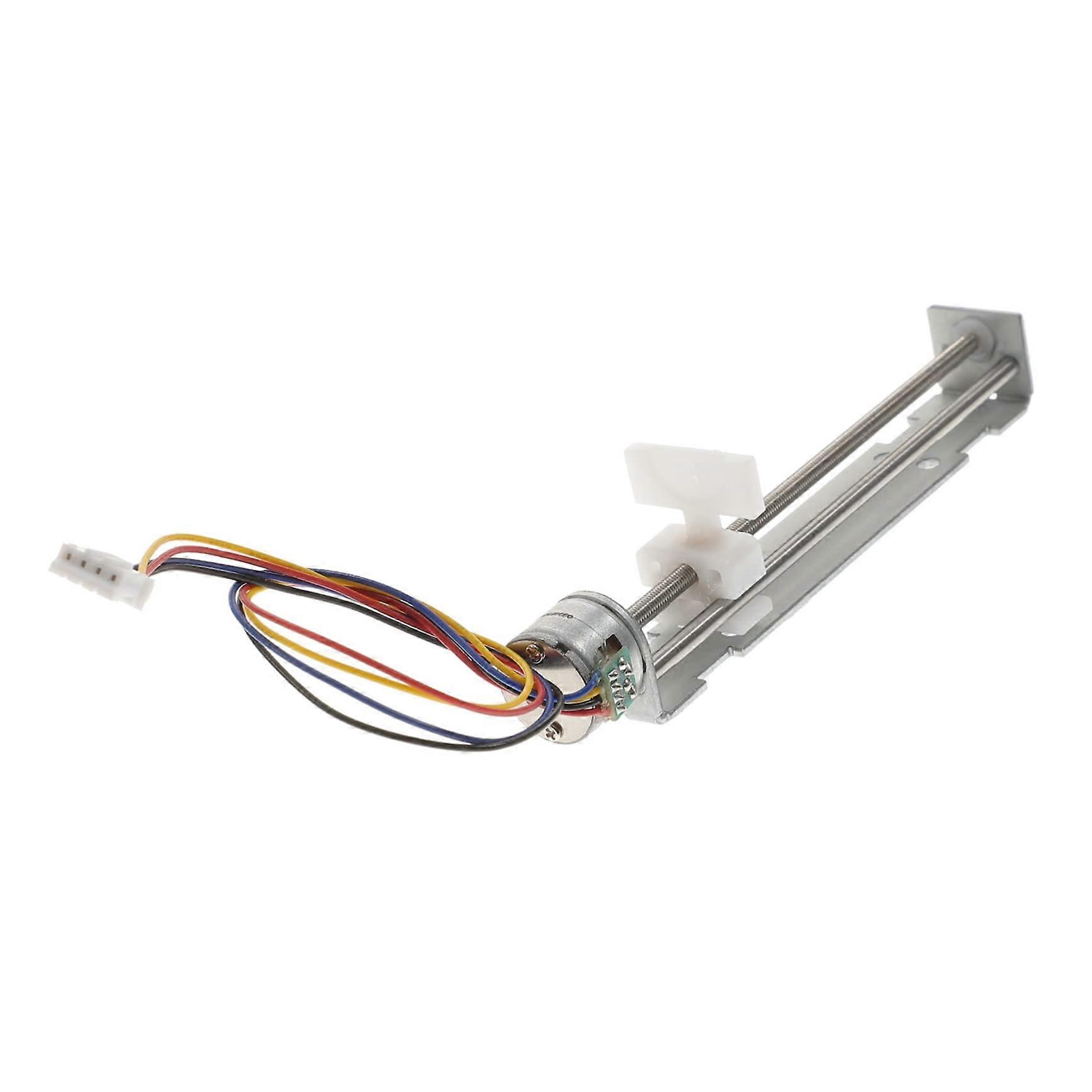 Stepper Motor Linear Guide Actuator for DIY CNC Router Precision Stepper Motor with Linear Rail Lightweight Durable for Laser Engraving Projects