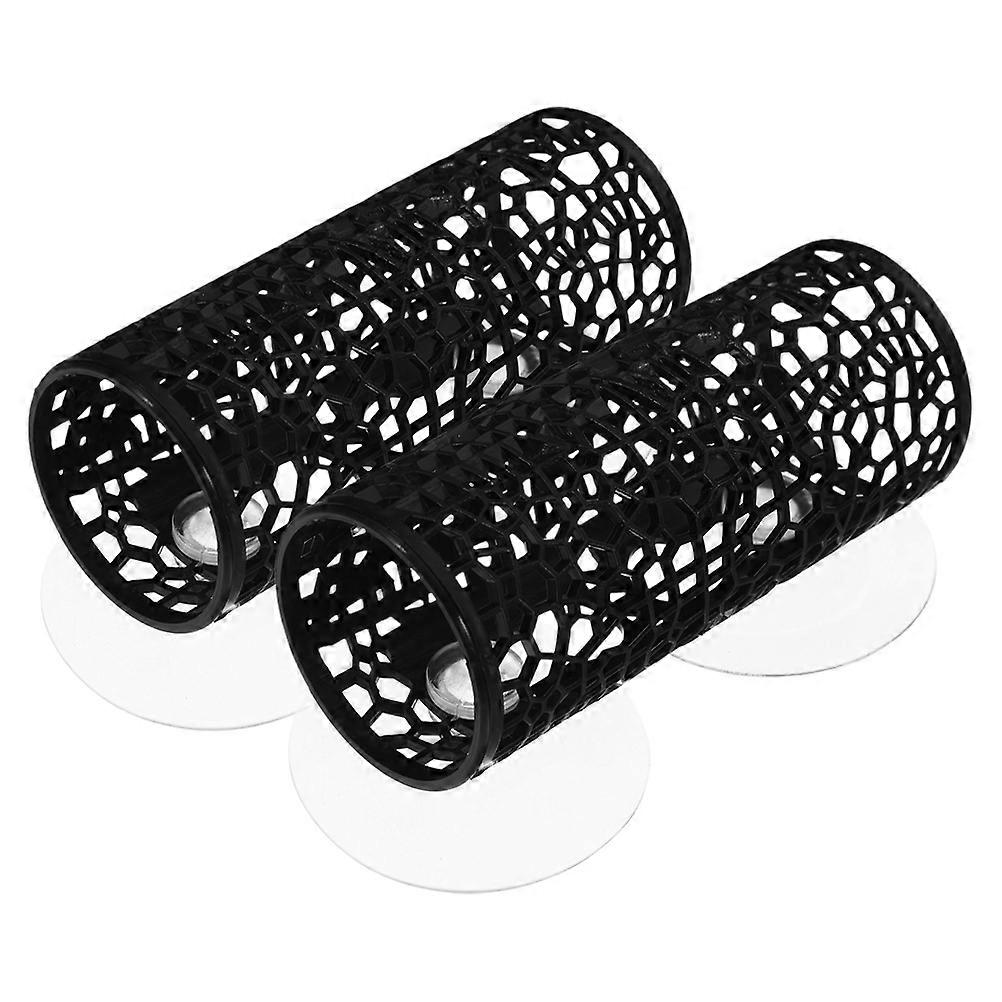 2pcs Betta Tunnel Mesh Fish Hideaway Shelter for Aquariums – Unique Swim Tube Design for Betta, Shrimp & Guppies, Enhances Water Flow & Tank Visual