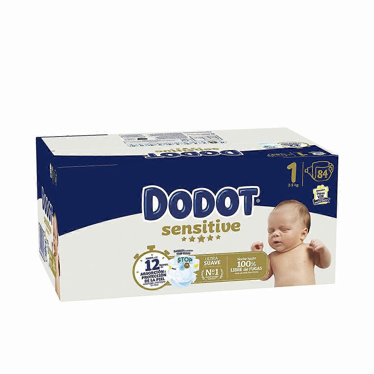 Disposable nappies Dodot Sensitive 1 84 Units