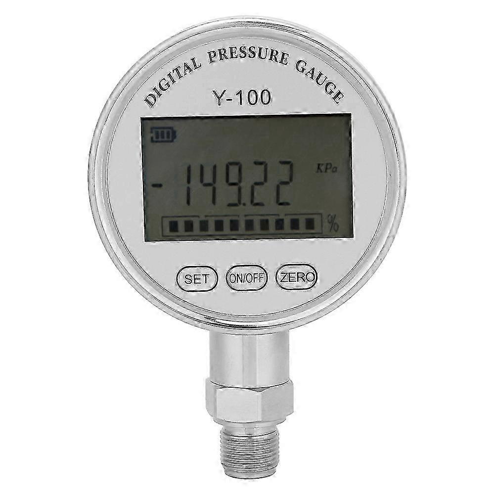 High Precision Digital Hydraulic Pressure Gauge Manometer Tester Meter (0~4Mpa)