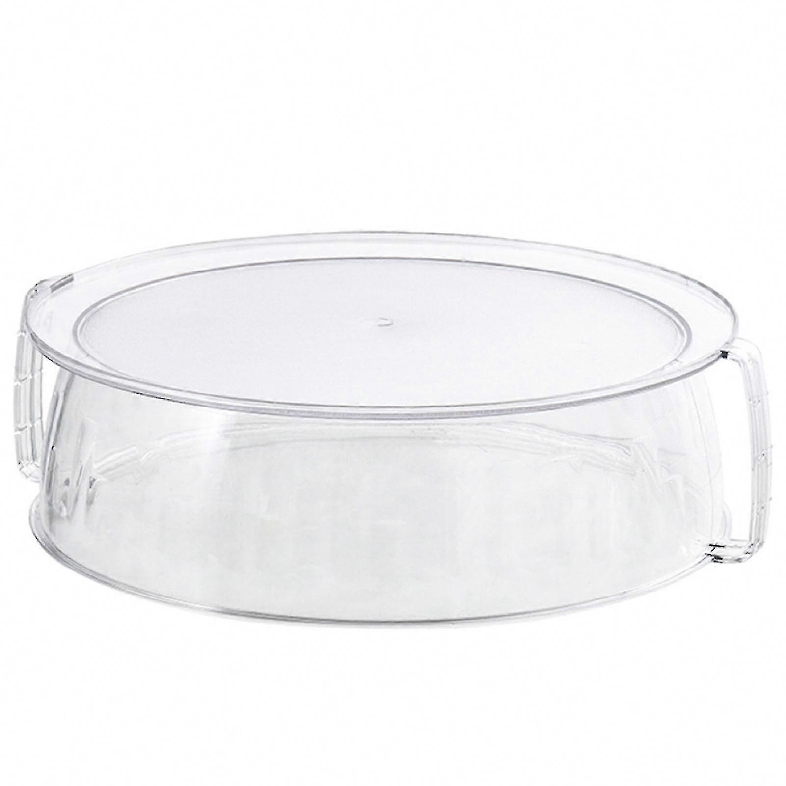 Microwave-Safe Splatter Cover with Handle for Pasta & Leftovers - Heat-Resistant PC Lid