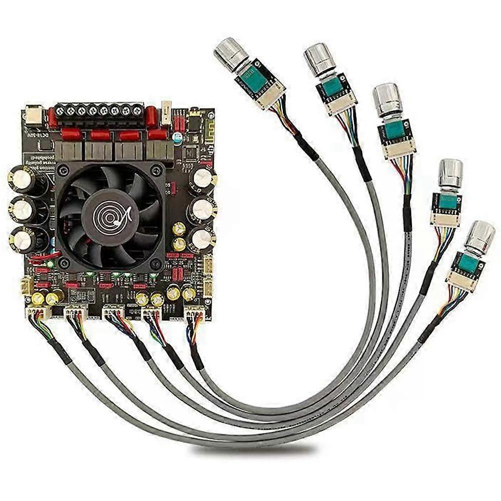 AS21P Bluetooth 5.1 Digital Power Amplifier Board 2.1 Channel TPA3255 DC 1850V For Subwoofers