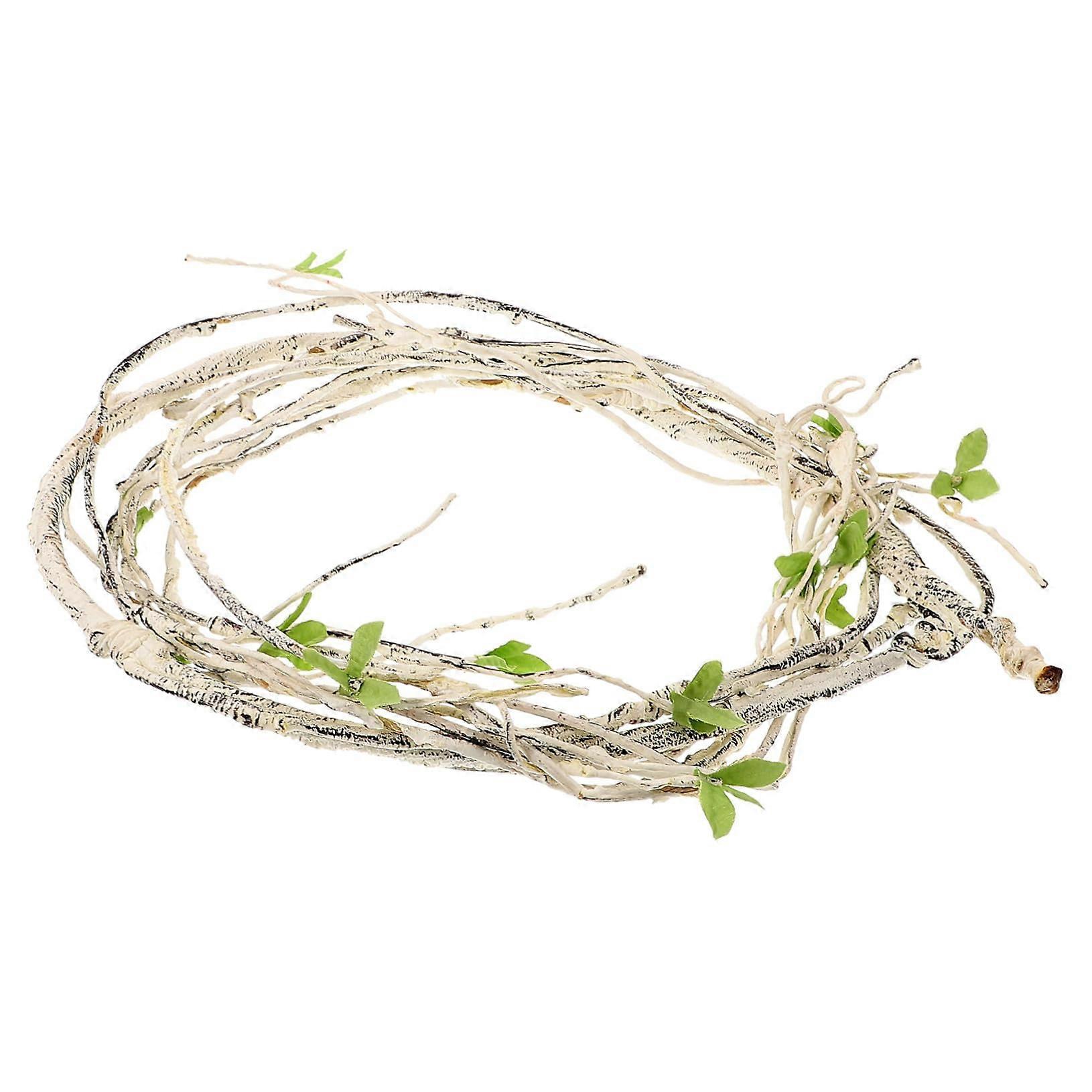 Artificial Climbing Plant for Reptiles Flexible Fake Vine for Terrariums 36 Inch Ideal for Geckos Snakes and Hermit Crabs