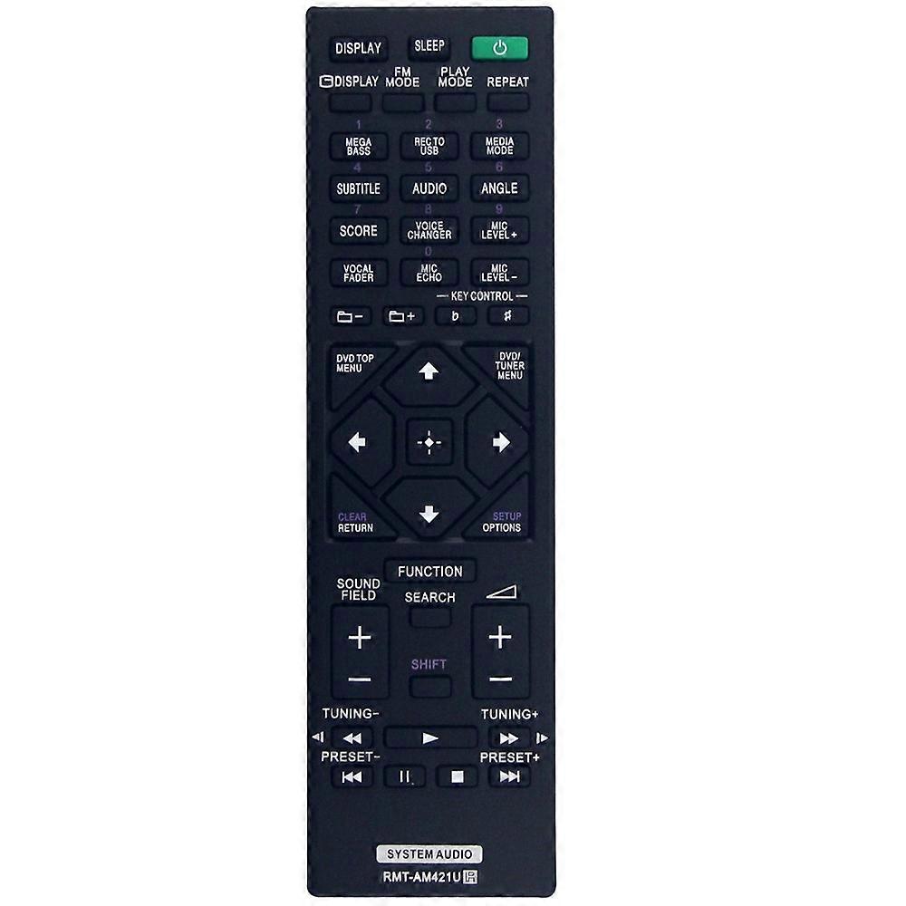 RMT-AM421U Kompatibel für Sony Home Audio System Infrarot-Fernbedienung Ersatz Handheld Controller