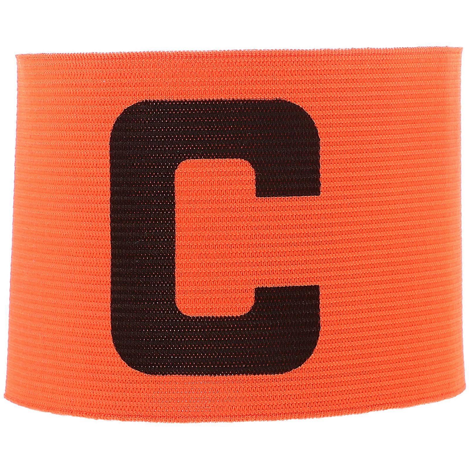 1pc Adjustable Soccer Captain Arm Band C Armband Football Captain Arm Band Random Color