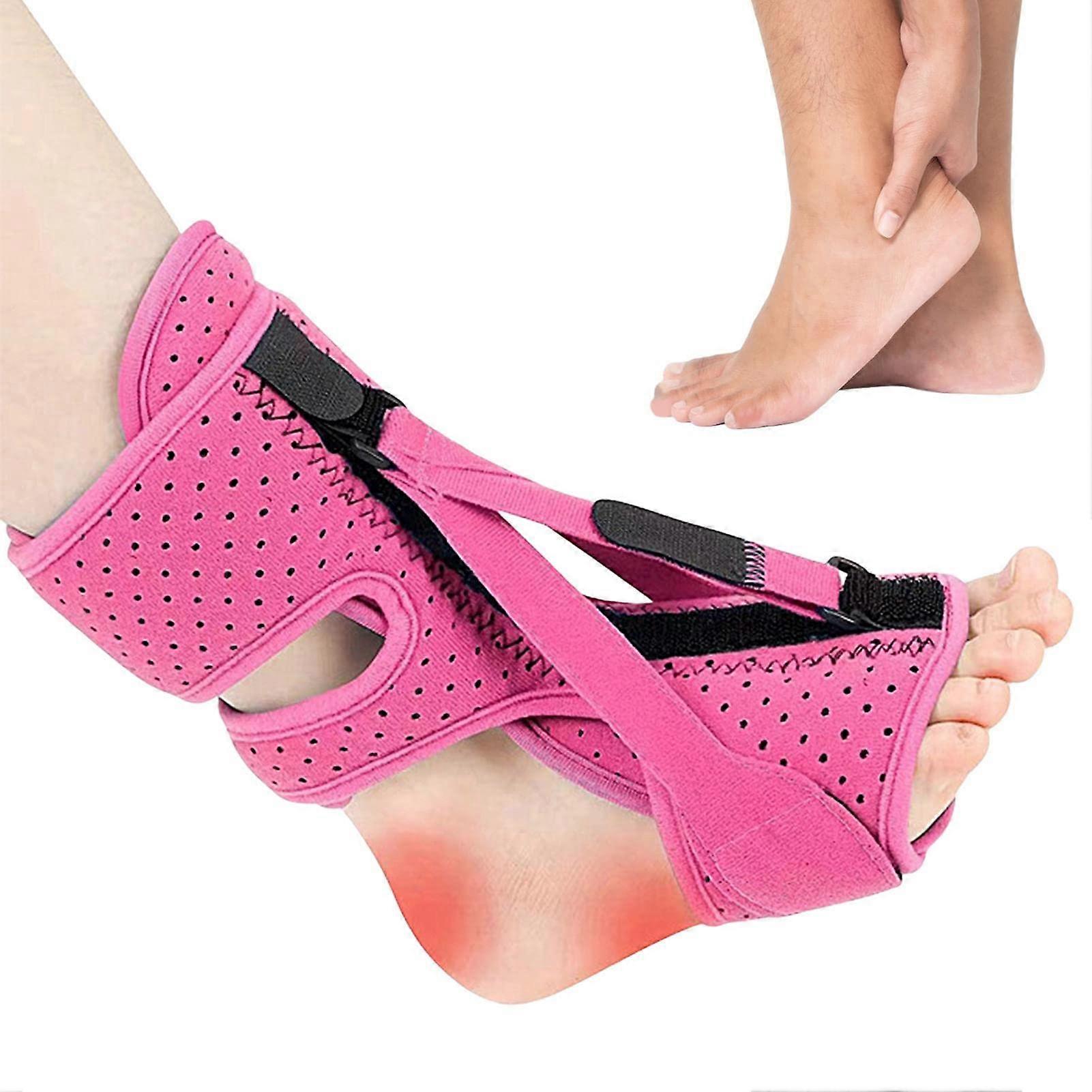 Adjustable Foot Stretcher for Achilles Tendonitis, Arch Support for Right or Left Foot