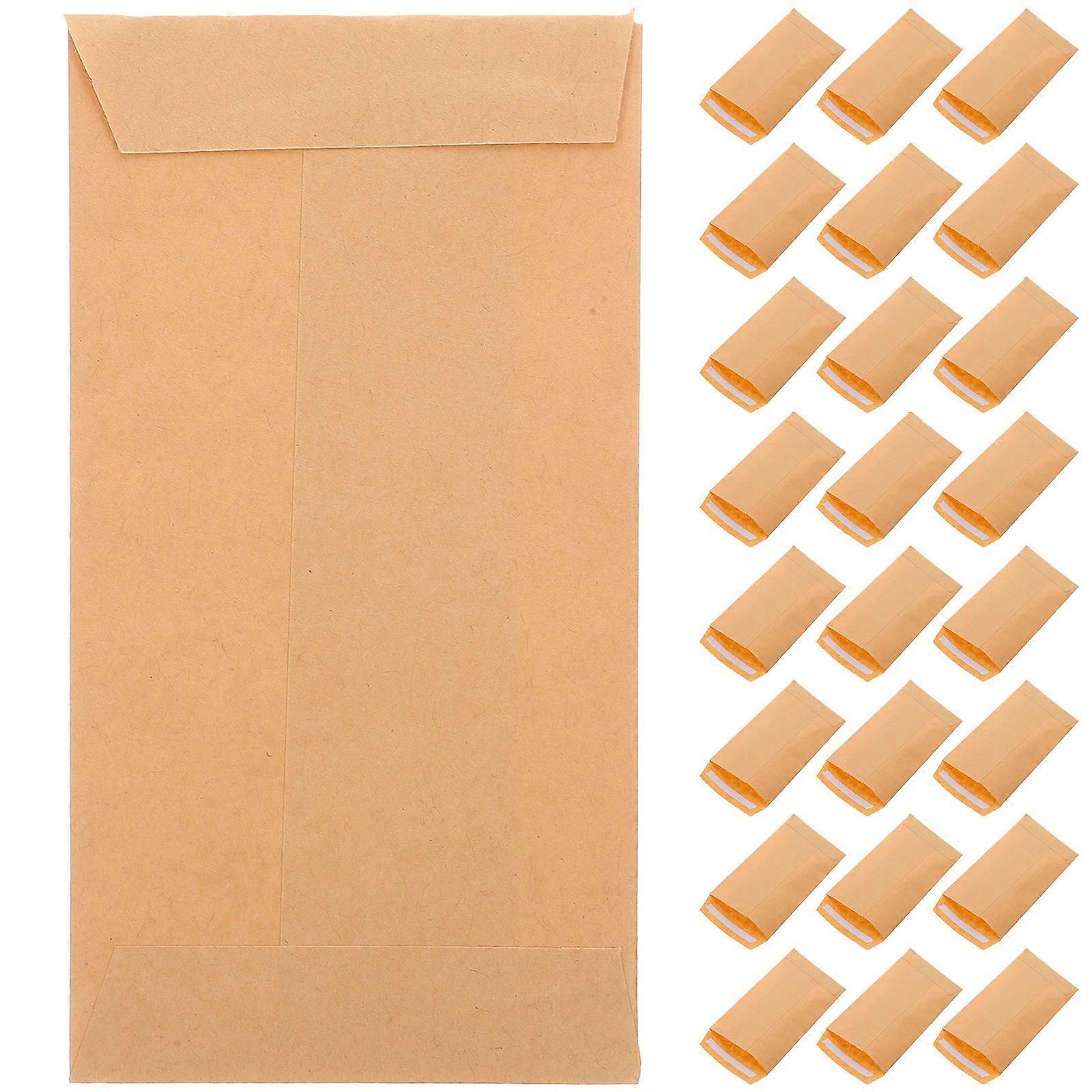 Kraft Paper Small Envelopes for Storing Coins Keys Gifts Lightweight Blank 100pcs