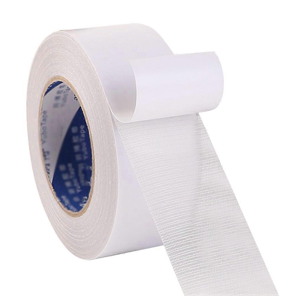 1 Roll Versatile Waterproof Double Sided Tape Adhesive Fabric Duct Tape DIY Cloth Carpet Floor Tape (Random Color)