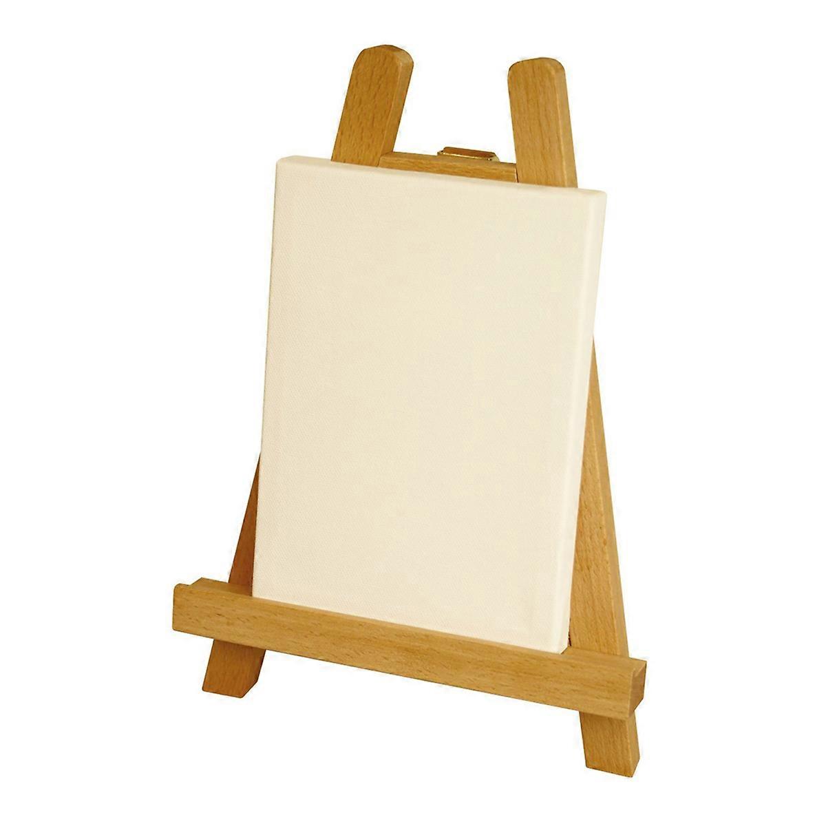 Mini Easels Small Wood Easel for Artists and Students 28 x 19 x 4.2cm Beech Wood Display Artwork 1Pcs