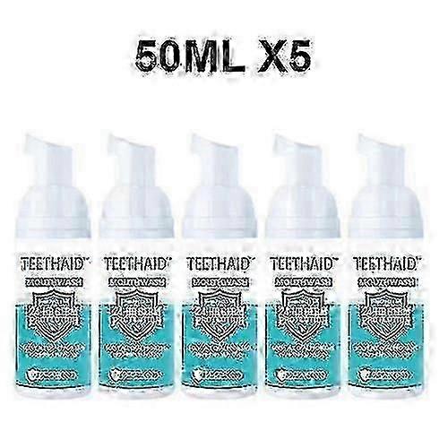 3 Bottles 100ml Teethaid Mouthwash Calculus Removal Teeth Whitening Healing Mouth Ulcers Eliminating Bad Breath Preventing And Healing Caries Tooth Re