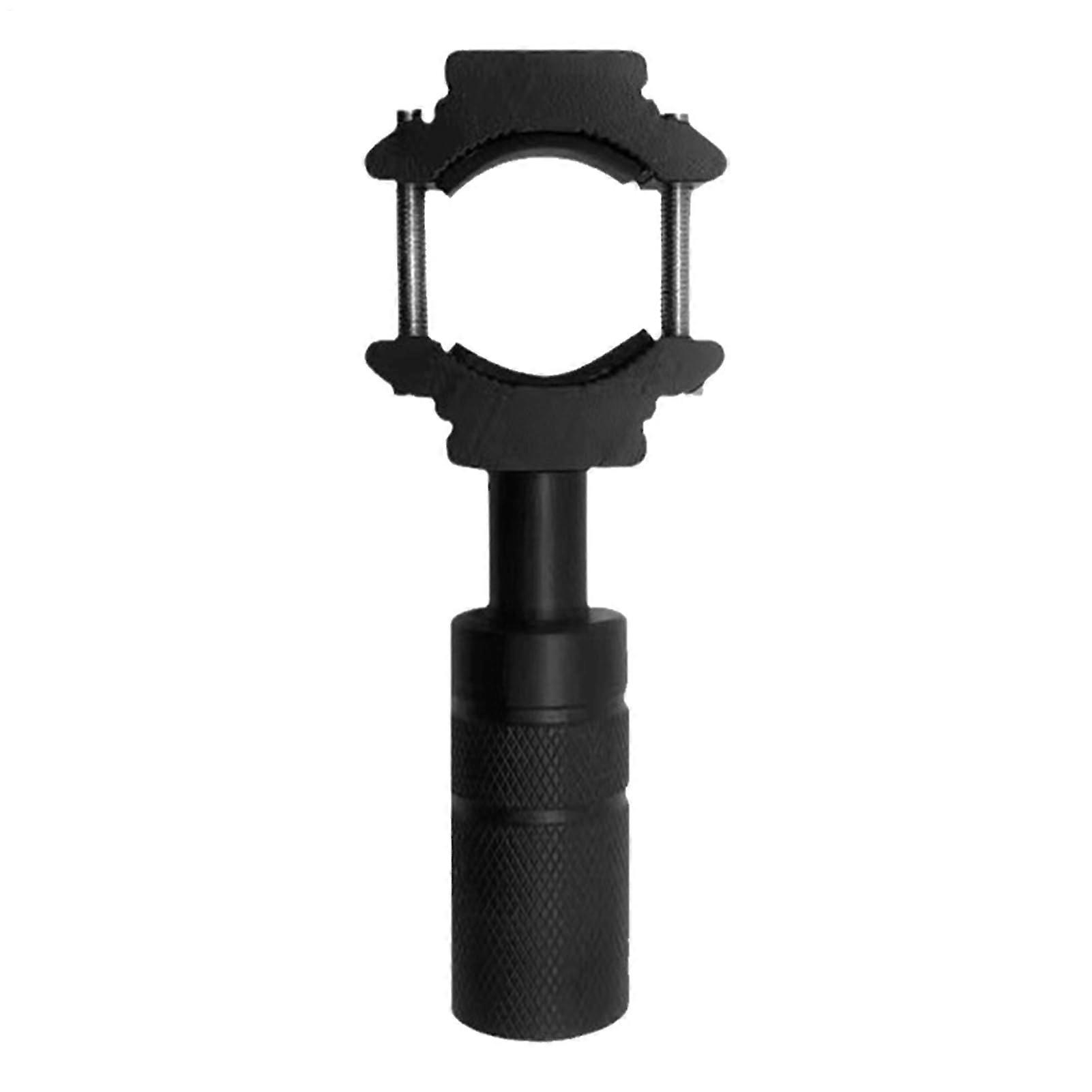 ATV Light Bar Mount - Adjustable Extension Tube Clamp for Motorcycle and Scooter Handlebar, Durable Steel Construction