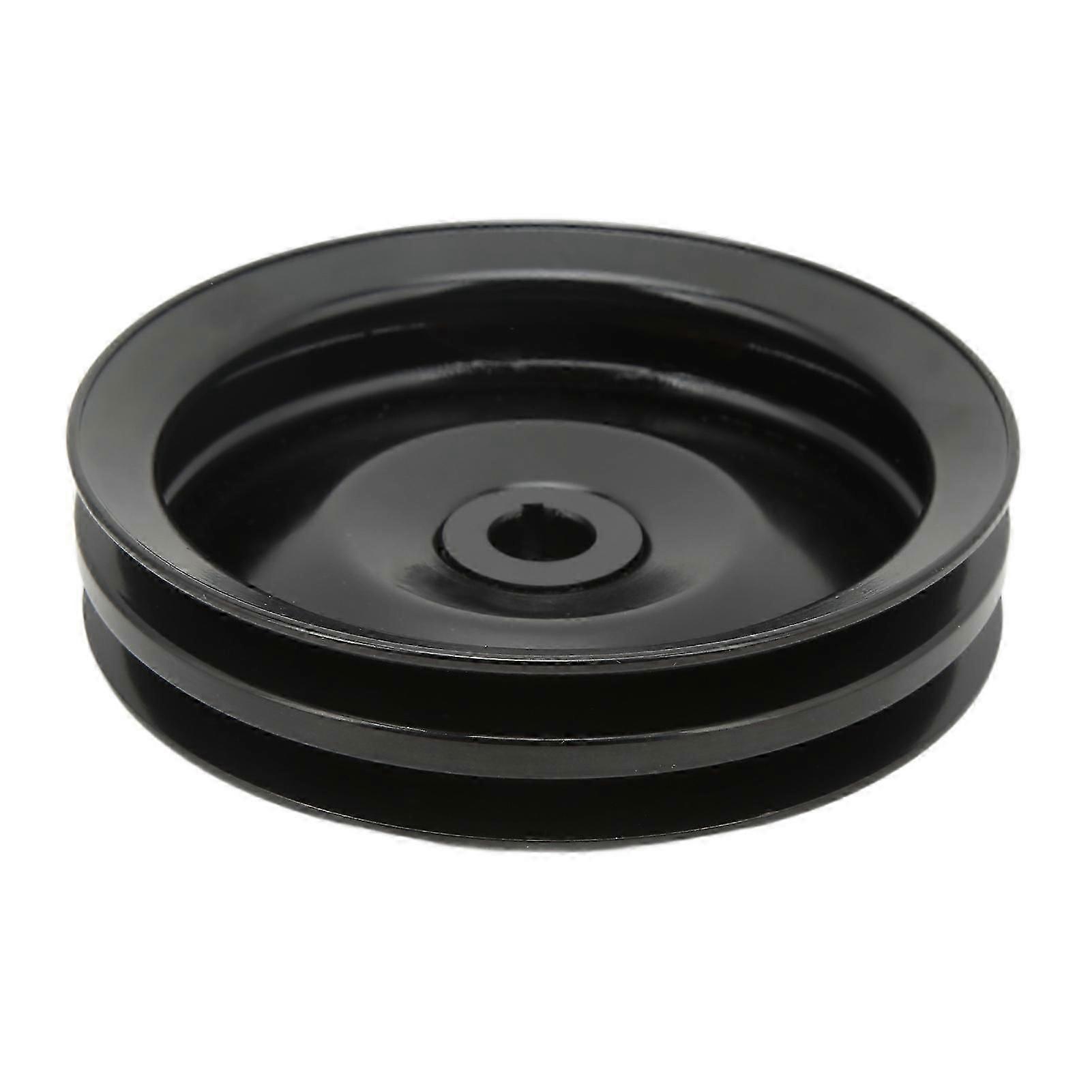 リクエスト Power Steering Pump Pulley – Black Double Groove, 5/8in Keyway