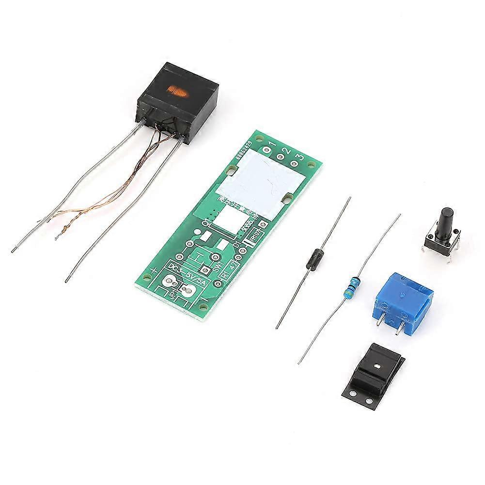 High Voltage Pulse Generator Kit, Arc Ignition Pulse Module for Cigarette Lighting, Simple Design with Coil Module