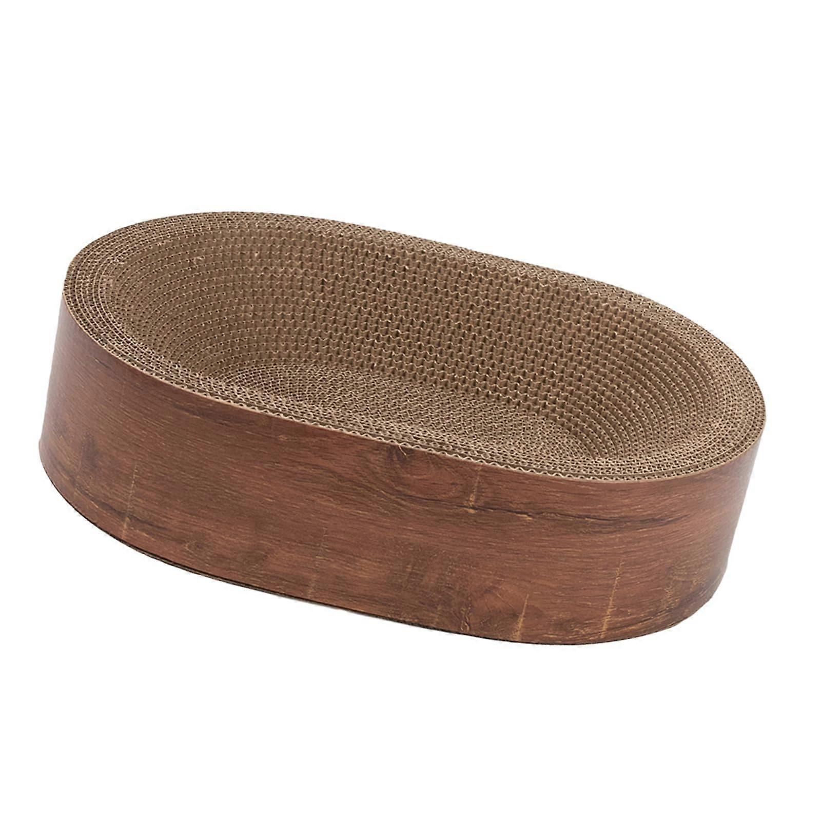 Wellblattkatzen Scratching Board Set with Removable Wear-Resistant Cat Scraper Toy, Durable Design for Cats